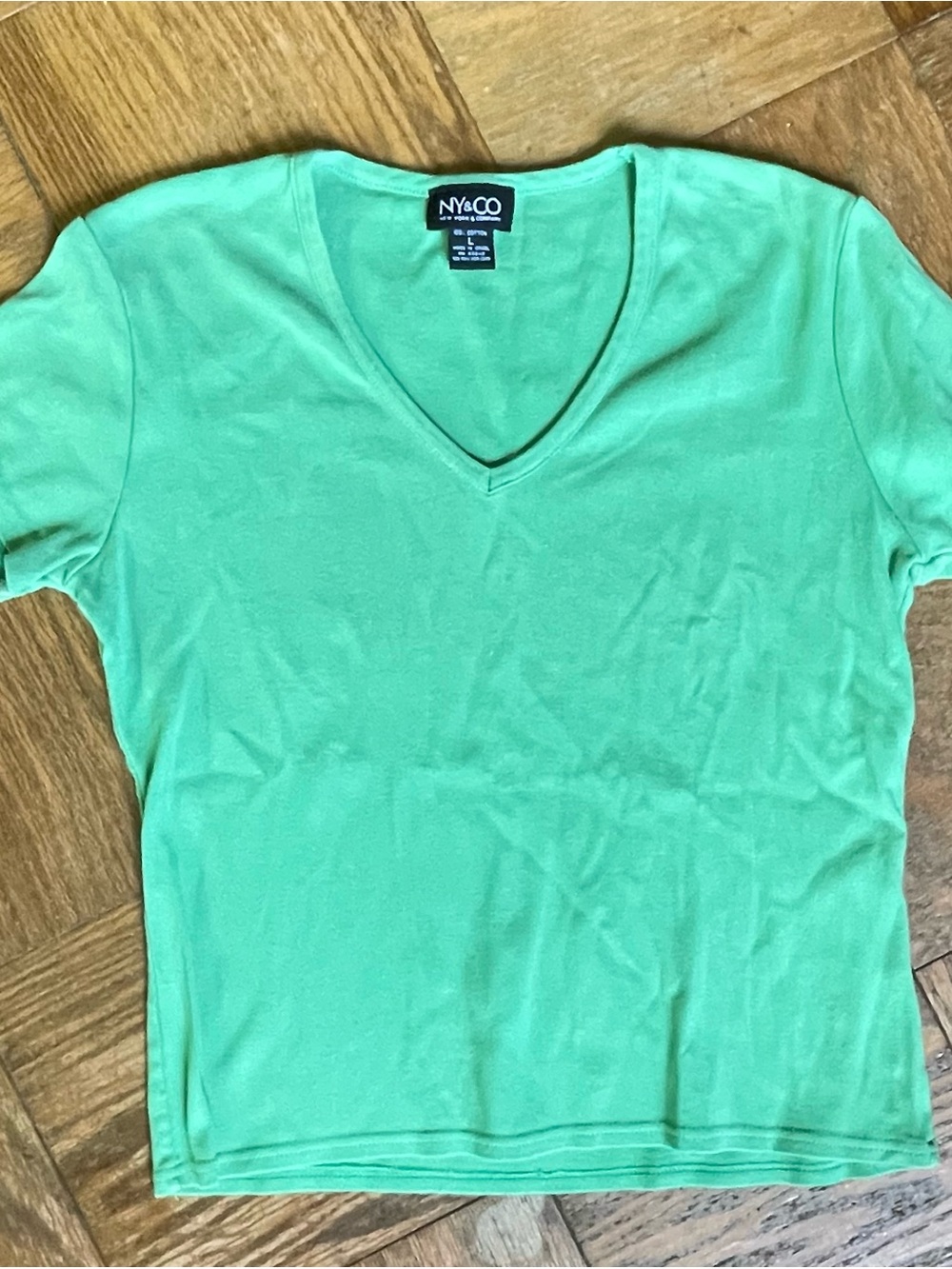 Y2K Vintage Basic Tee Shirt Authentic Late 90s Size Large